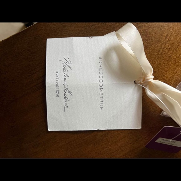 Morilee Wedding Dress, cathedral veil and headpiece. Size 4. - Picture 6 of 8